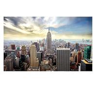 Wall mural wallpaper New York City in giant size - 368x254cm skyline wallpaper mural