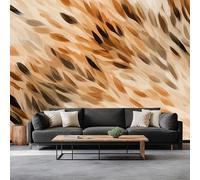 Wall Murals Leopard Print Tiger Stripes Wallpaper, Animal Print Wall Mural Decorative Wallpapers for Living Room Bedroom Photo Wallpaper 450 x 315 cm Art Wallpapers 3D Effect
