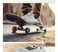 Wall Murals Modern Sports Skateboard Wallpaper Custom Size 200W x 140H cm, Modernism Removable Photo Wallpaper Murals - Home Decoration Wall Art Covering for Living Room Bedroom Children's Room