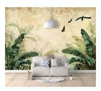 Wall Murals Self-Adhesive Wallpaper Rainforest Plant Bird Landscape 100x70cm for Bedroom 3D Render Stickers Decals Posters