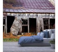 Wall Murals Wallpaper Peel and Stick Bathroom Wallpaper for Bedroom Farm Buildings 200(W) X150(H) Cm 3D Render 3D Self Adhesive Wall Stickers Decals Wall Posters -2808782