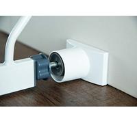 Wall Nanny Extender - 10 cm Baby Gate Extension - Extends Pressure Mounted Gates + Protects Walls + Stabilizes Gate - for Child, Pet & Dog Gates - Works on Stairs - 4 Pack Wall Protector - 4 Inches