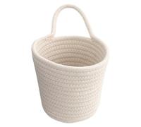 Wall Organizer Basket - Cotton Rope Storage Bin, Hanging Product Holder | Vegetable Pantry Container, Onion Potato Keeper To Organize Walls