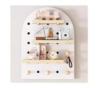 Wall Organizer Panel Kit - Versatile Storage and Display Solution for Crafts, Tools, and Home Organization