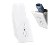 Wall Outlet Safe Box Wall Outlet Safe | Secure Electrical Outlet with Key Storage Solution - Secure Hiding Places, Practical Wall Mounted Money for Jewellery, Storage