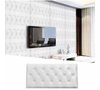 Wall Padding for Kids with Autism, Anti-Collision, Panels Peel and Stick, Upholstered Walls Mounted Headboard Panels for Protection Kids Headboard, Bedroom/Living Room,001,4pcs