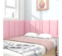 Wall Padding,Self-Adhesive 3D Wall Padding - Soft Anti-Collision Corner Guards for Dorm Rooms & Nurseries, Padded Wall Panels (Pink, 31.5x19.7in) - Safe & Stylish Décor