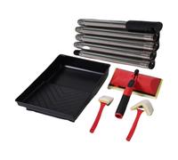 Wall Paint Applicator Pad - Long-Handle Painting Application Tool Kit for Corners Ceiling | Paint Applying Tool for Decking, Wood Flooring, Furniture Home Renovation