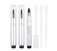 Wall Paint Pen - 3 Pieces Reusable Leak-Proof Scratch Application Tools | Furniture Scratch Repair Paint Pens, Ideal For DIY Home Improvement, Kitchen Cabinets Wood Floors, Arts And Crafts