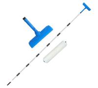 Wall Paint Roller - 120x25x4.5cm Adjustable Painting Tool with Shield, Professional Home Device | Versatile 10 Inch Wall Coating Instrument, Efficient Interior Exterior Finishing