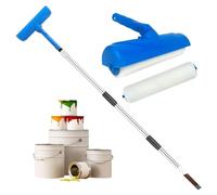 Wall Paint Roller - 47.24 x 9.84 x 1.77 Inch Paint Roller Set | Ceiling Painting Rollers, Household Painting Tool, No Drip, Adjustable Shield Tool for Kitchen, Bathroom, Home Furniture, Indoor