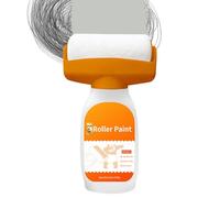 Wall Paint Touch-Up White, Painter's Roller - Quick-Drying Roller Brush for Wall Repairs, Wall Repair Roller Paint for Graffiti Scratches, Stains, Cracks, Wall Scratches