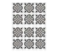 Wall Painting Stencils 12 Pcs DIY Painting 30X30cm Vintage Flower Pattern Stencils Template for Tile Wall Floor Furniture Decorative