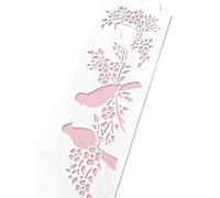 Wall Painting Stencils 1Pcs Animal Magpie Bird Scrap Walls Stencil Brush Painting Decor Stencils for DIY Scrapbooking Art Ablum Diary Stamp Craft