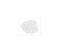 Wall Painting Stencils 40cm - 50cm Stencil for Painting Paint On The Wall Template Furniture Large Sideboard Leaf Tropical Jungle Palm Tree(M 40cmX30cm)