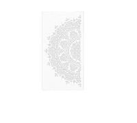 Wall Painting Stencils 50cm - 90cm Wall Stencil for Painting Decor Decorative Decors Template to Paint Putty Target Mandala Big Round Flower(XL 40cmX80cm - B)