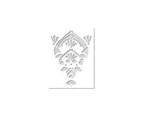 Wall Painting Stencils 70cm - 110cm Stencil Mandala Extra Large for Painting Big Wall Flower Decors Floor Template Paint Round Templates Patterns(Color 10,XXL 41cmX55cm)
