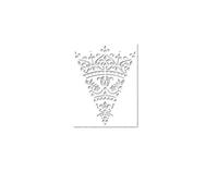 Wall Painting Stencils 70cm - 110cm Stencil Mandala Extra Large for Painting Big Wall Flower Decors Floor Template Paint Round Templates Patterns(Color 1,XL 37cmX50cm)