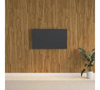 Wall Panels Brown PVC 91.5x15x0.2cm Wood Look Peacock Sandalwood 2.06m² 15pcsBox