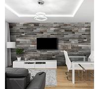 Wall Panels Made of Reclaimed Wood | Model "Silver Lite" | Wooden Wall Design (1m2-Lite)