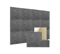 Wall Panels: Noise Cancelling Tiles for Home &: Quality Sound Proofing: Sound Proof Foam Panels for Walls: Easy to Install Insulation Tiles: 12 Pack Bathroom Wall Art Stickers