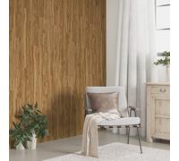 Wall Panels Wood Look Peacock sandalwood pattern PVC 4.12 m2
