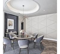 Wall Panels World Berlin Geometric Mdf Wall Panelling Kit - Primed