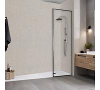Wall Panels World Chevron Stone Matt Tile Effect Pvc Shower Panel (10mm) Pack Of 2
