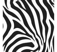 Wall Paper Zebra Texture Abstract Self-Adhesive Removable Easy to Install Wipe Clean with a Damp Cloth Bedroom Decor Countertops Wardrobe Shelf Bathroom Sticky Back Plastic Wallpaper 44 cm x 5 m