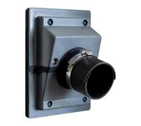 Wall Penetration & Line-Set Cover Kit with Soft Gasket Walls Penetration Cover Multi-Purpose Copper Pipe Insulation Cover Air Conditioner Accessories