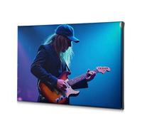 Wall Pictures For Living Room A Musician Plays An Electric Guitar On Stage. Canvas Decorative Picture Easter Decoration Decoraciones Para Cuartos(20x30cm)