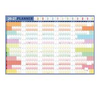 Wall Planner 2026-2027 - A1 Large Year Planner with Thick Paper, August 2026 - July 2027, 34.8" x 23", Colorful