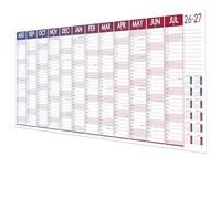 Wall Planner 2026-2027 - Extra Large Wall Calendar 2026-2027, Full Year Calendar with Thick Paper, Stickers, August 2026 - July 2027, 120 x 42 cm, Non Laminated Planner, Great for Office, School, Home