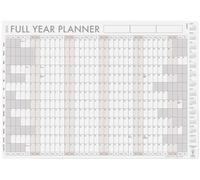 Wall Planner 2026 A1 Folded - XXL Large Yearly Wall Calendar with Clear Layout - Academic Wall Planner 2026 for Home, Office, Study or School - Organiser for Students & Professionals (simple, A1)