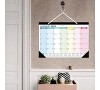 Wall Planner Calendar 2026-2027 - 18 Months Planner Calendar for Classroom,User-Friendly Home Planning Supplies for Marked Holidays Events Reminders