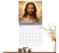 Wall Planner Jan - Dec 2027 Christian Wall Calendar 2027 Jesus Religious