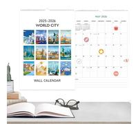 Wall Planner, Monthly Calendar Planner, Scheduling Tool 4.53 x 11.5 x 16.97 Inches, Aesthetic Weekly Layout, Small Funny Design for Family Organization, Kids Room, Kitchen, Apartment