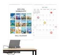 Wall Planner - Weekly Wall Calendar, Scheduling Tool with Clear Visibility, Funny Aesthetic Small Design for Apartment, House, Bedroom, Home Classroom Office, Compact Organizer, Easy Planning