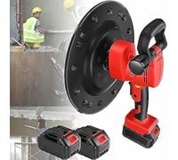 Wall Plastering Machine, Concrete Trowel Electric Wall Smoothing Machine, Cordless Polishing Machinefor Cement, Plaster, Mortar, Putty