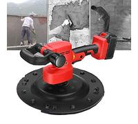 Wall Plastering Machine,Wall Smoothing Machine 1680w High-Efficiency Cement Wall Smoothing Machine Handheld Wiper Masons Plastering Bucket Trowel Tools with Brushless Lithium Battery