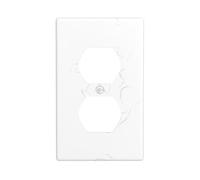 Wall Plate 4.5x2.76in YYHWHJDE Random Handwriting Prints Durable PC Material, Heat & Fade Resistant, Easy to Clean, Standard Size