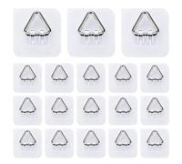 Wall Plate Bracket - 18x Wall Mounted Plate Bracket | Plate Hangers Set, Invisible Adhesives of the Hanging Mounting Set | Mounting Bracket