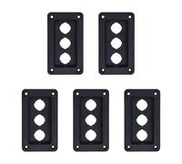 Wall Plate Cover ABS 120X70Mm Rectangular, Three Circles