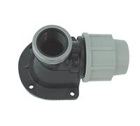 Wall Plate Elbow 1/2x20mm for Polyethylene Pipes