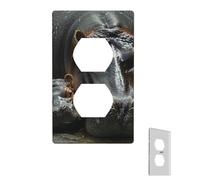 Wall Plate Lie Next to Mom Light Switch Cover Decorative Wall Plate Cover 1-Gang Switch Cover Edge Outlet Covers Toggle Switch Plate for Kitchen Bedroom