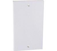 Wall Plate Plug Socket Dencon Double Plastic Blanking Plate to BS5733 *Fast Post