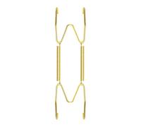Wall Plate Rack - Heavy Duty Size Iron Bracket, Adjustable Versatile Wire Hanger | Modern Design Home Display for Dishes, Artistic Frames, PA