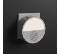 Wall Plug in White Noise Sound Machine, Sunset Inspiration Baby Sound Machine for Night Feeding, Noise Barrier, Sleep Machine with Light and 28 Non-Looping Sounds