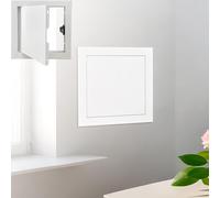 Wall Plumbing Access Panel Aluminum Frame, Click Open Access Panel Door for Ceiling/Wall, for Plumbing & Electrical Cables & Wiring(WxH-24x34in/60x85cm)