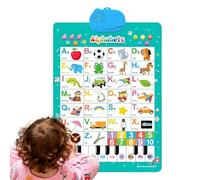 Wall Poster for Children | Educational Toy for English Language Learning,Interactive Electronic Talking Poster,for Classroom Preschool Kindergarten and Garden